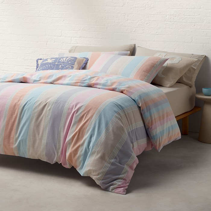 Vue Sundae Yarn Dyed Cotton Quilt Cover Set^