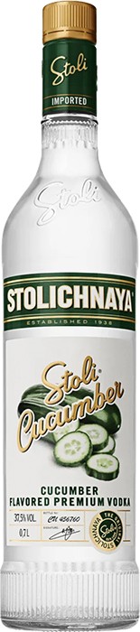 Stoli Cucumber Vodka 700mL