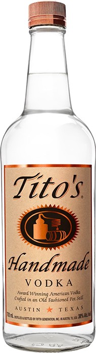 Tito'S Handmade Gluten Free Vodka 700mL