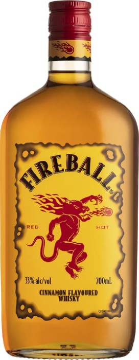 Fireball Cinnamon Flavoured Whisky 700mL