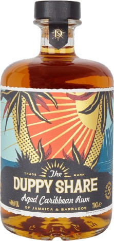 The Duppy Share Aged Caribbean Rum 700mL