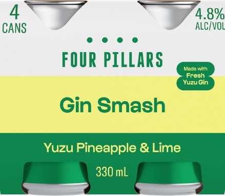 NEW Four Pillars Gin Smash Cans 330mL
