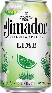 NEW El Jimador Tequila Spritz Lime Can 330mL
