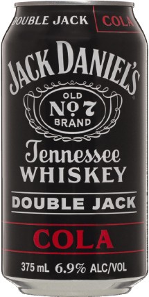 Jack Daniel's Double Jack & Cola Cans 375mL