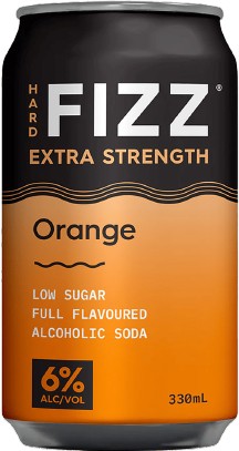 Hard Fizz Extra Strength Cans 330mL Mixed 10 Pack