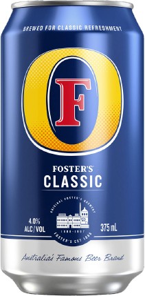 Foster's Classic Lager Cans 375mL
