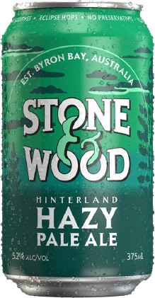 Stone & Wood Hinterland Hazy Pale Ale Can 375mL
