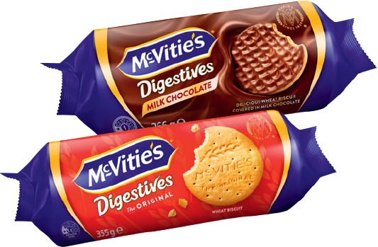 McVitie’s Digestive Biscuits or Hobnobs Oat Snap Cookie 262‑355g Selected Varieties