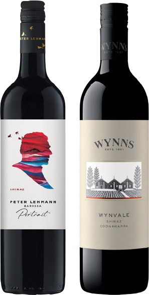 Peter Lehmann Portrait or Wynns The Siding Coonawarra 750mL Varieties