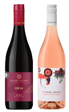 Grant Burge GB Series or Upside Down 750mL Varieties