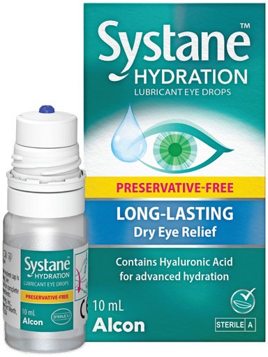 Systane Hydration Lubricant Eye Drops 10mL