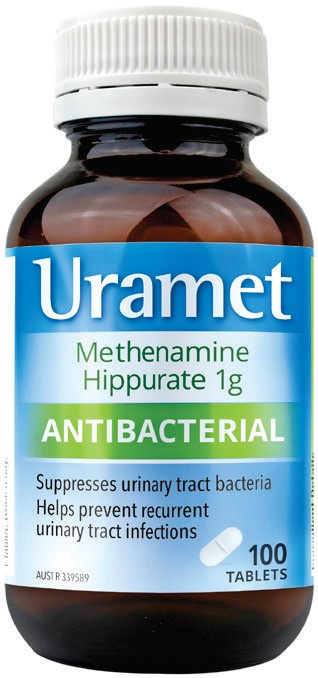 Uramet Antibacterial 100 Tablets