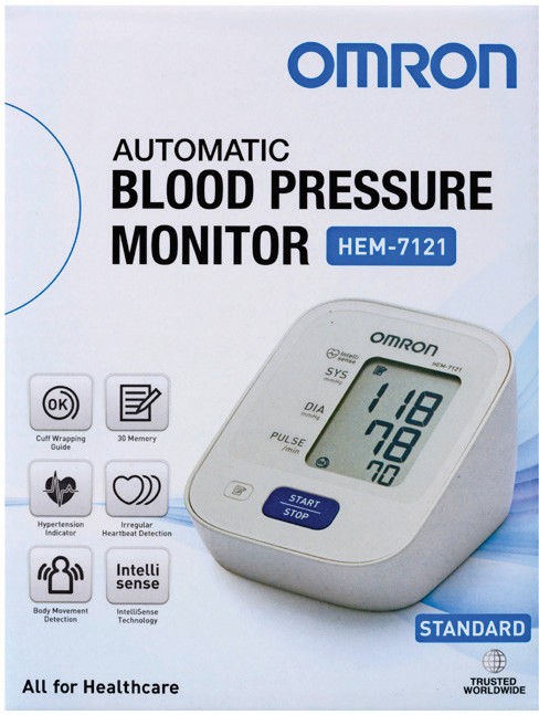 Omron Automatic Blood Pressure Monitor HEM-7121