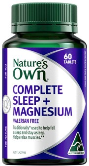 Nature’s Own Complete Sleep + Magnesium 60 Tablets