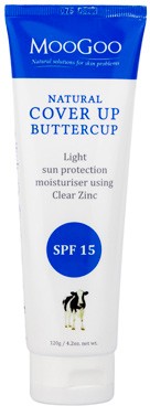 MooGoo Natural Cover Up Buttercup SPF 15 120g