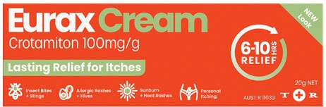Eurax Cream For Itches 10% 20g