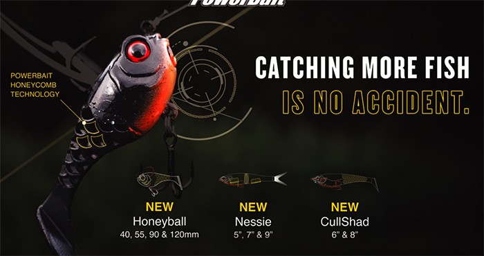15% off Regular Price on Berkley PowerBait Honeyball, Nessie & Cullshad