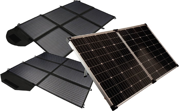 Rough Country 120W Foldable Solar Panel Kit