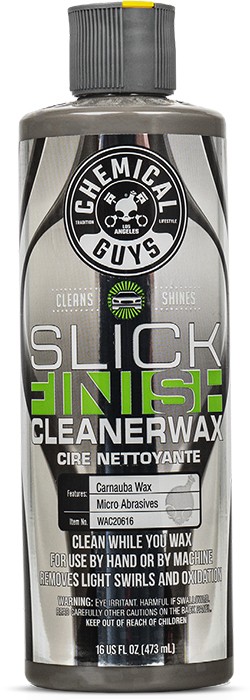 Chemical Guys Slick Finish Cleaner Wax 473ml