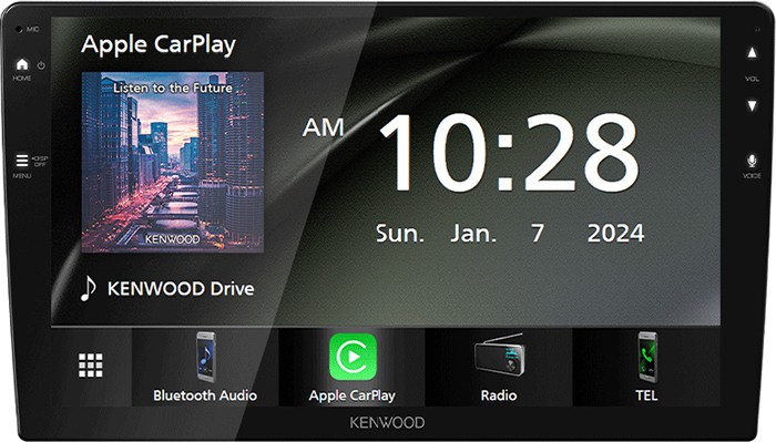Kenwood 9” AM FM Media