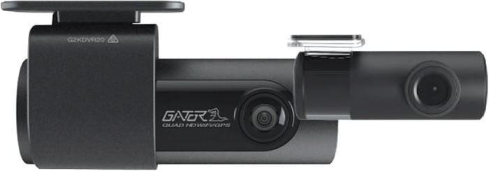 Gator 2K QHD Smart Wifi Dash Cam with Rear Camera - 64GB