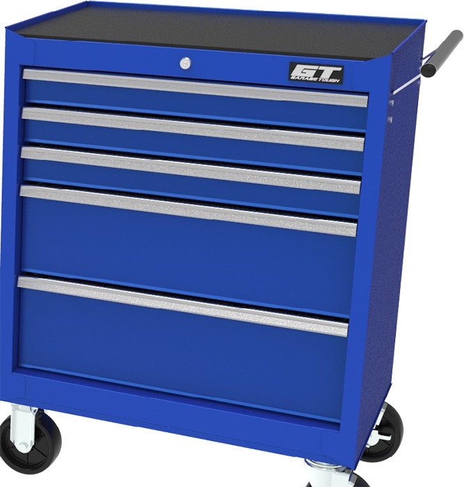 Garage Tough 27” 5 Drawer Tool Trolley