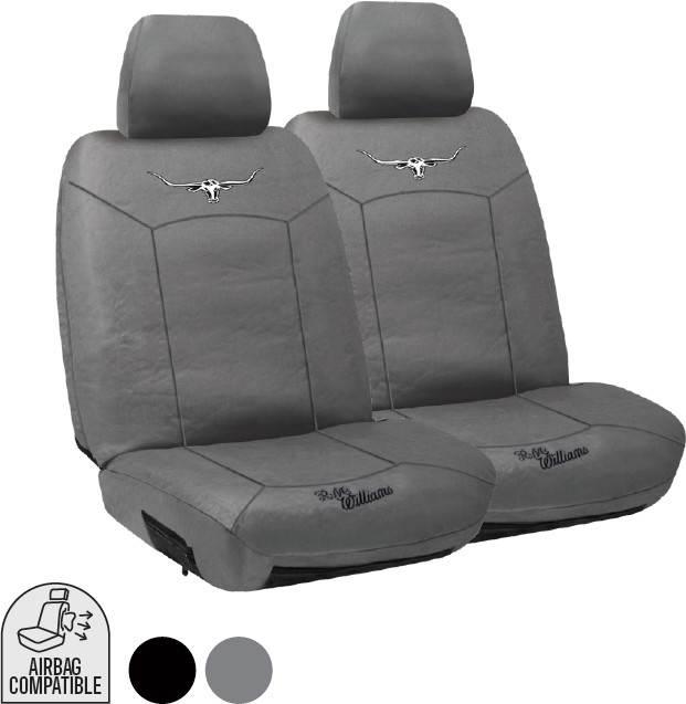 R.M Williams Longhorn Canvas Seat Covers