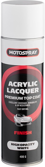 Motospray Acrylic Lacquer 400g