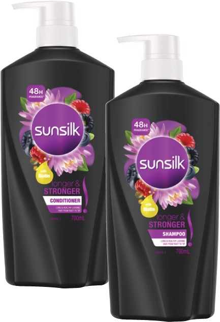 Sunsilk Shampoo or Conditioner 700mL