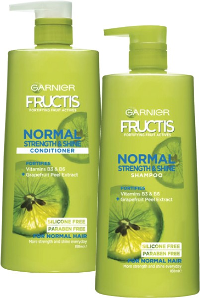 Garnier Fructis Shampoo or Conditioner 850mL