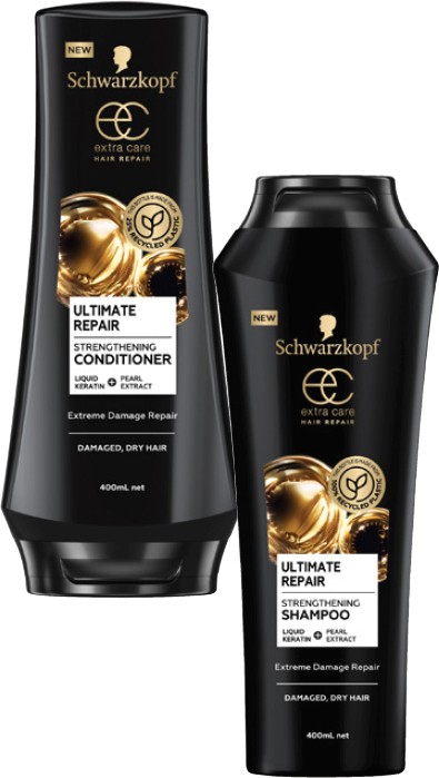 Schwarzkopf Extra Care Shampoo or Conditoner 400mL