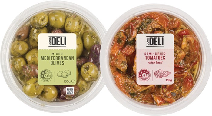 Coles Pre-Packed Antipasto 110g-135g