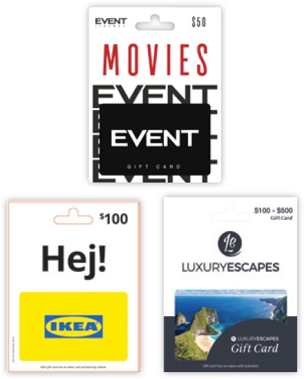Flybuys 20x Points on Event Cinemas, IKEA and Luxury Escapes Gift Cards When You Swipe Your Flybuys Card at the Checkout