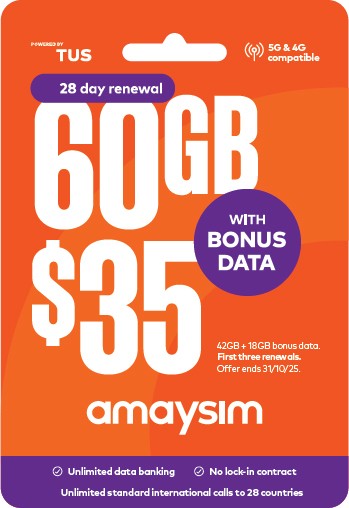 amaysim $35 Starter Pack