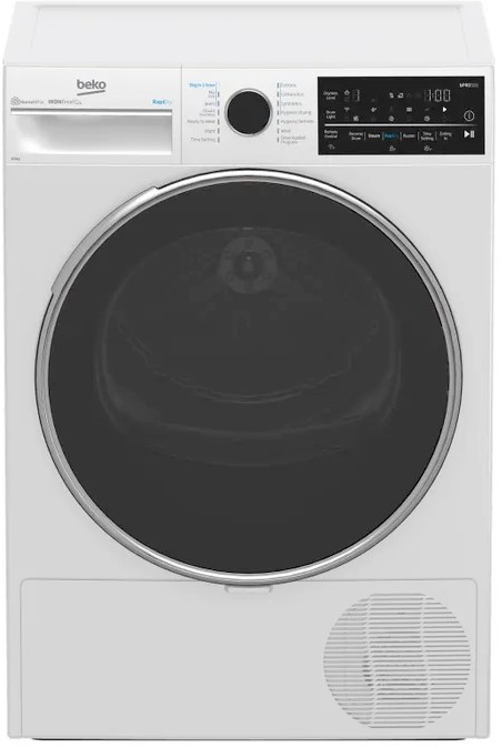 Beko 10kg Sensor Controlled Wi-Fi♦ Connected Hybrid Heat Pump Tumble Dryer with Steam