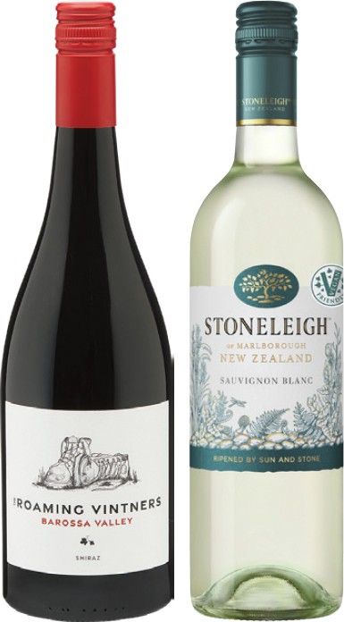 The Roaming Vintners or Stoneleigh Marlborough 750mL Varieties