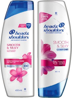 Head & Shoulders Anti Dandruff Shampoo or Conditioner 400mL Selected Varieties