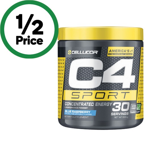 C4 Sport Pre-Workout Powder 285g~