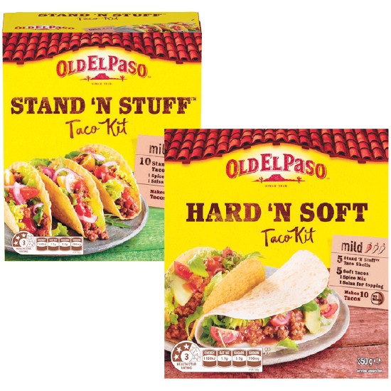 Old El Paso Premium Kits 295-505g