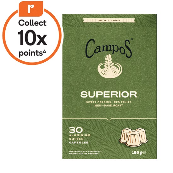 Campos Coffee Capsules Pk 30