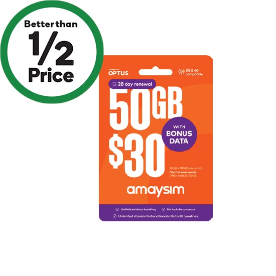 amaysim $30 Starter Pack~