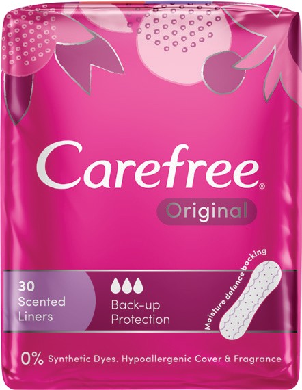 Carefree Original Scented Liners 30 Pack
