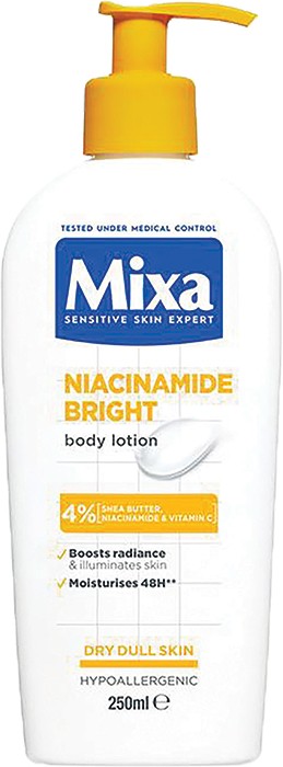 Mixa Niacinamide Bright Body Lotion 250mL