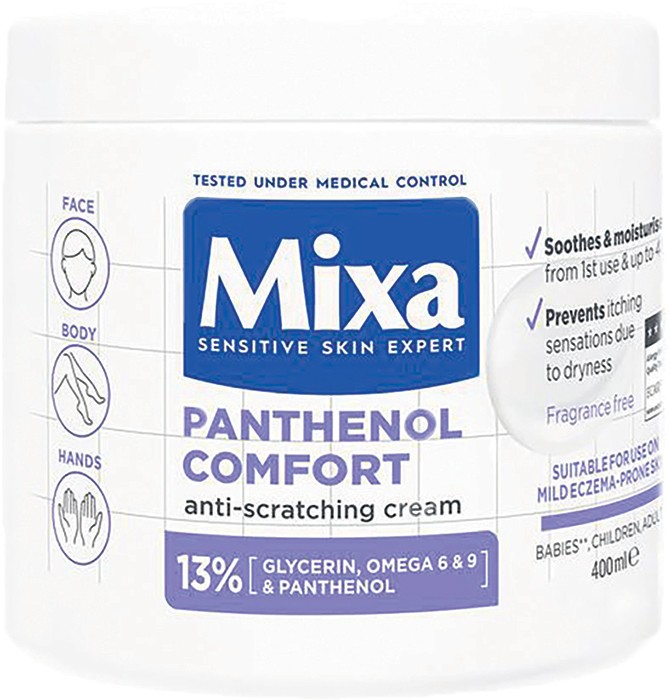 Mixa Panthenol Comfort Anti-Scratching Cream 400mL