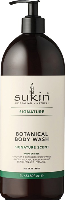 Sukin Botanical Body Wash 1L