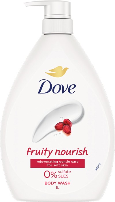 Dove Body Wash 1L