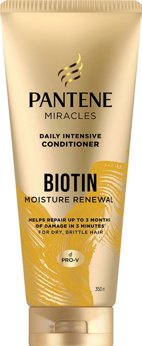 Pantene Miracles Biotin Moisture Renewal Conditioner 350mL