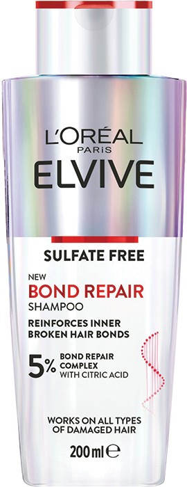 L’Oreal Elvive Bond Repair Shampoo 200mL