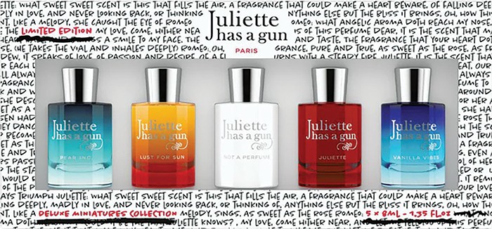 Juliette Has A Gun Miniatures 8mL EDP 5 Piece