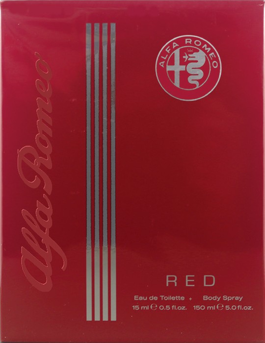 Alfa Romeo Red 15mL EDT 2 Piece Gift Set